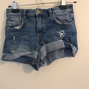 Jean shorts